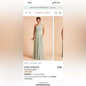 ✨Birdy Grey Kira Dress NWT✨